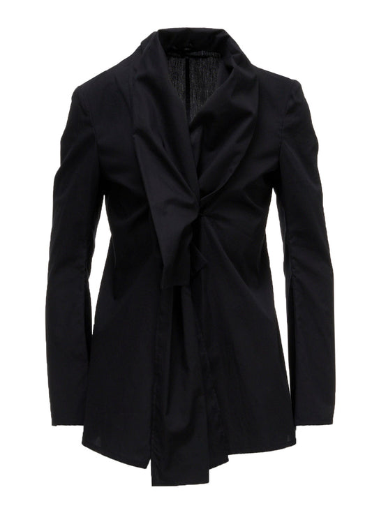 BROAD STOLE DETAIL BLOUSE