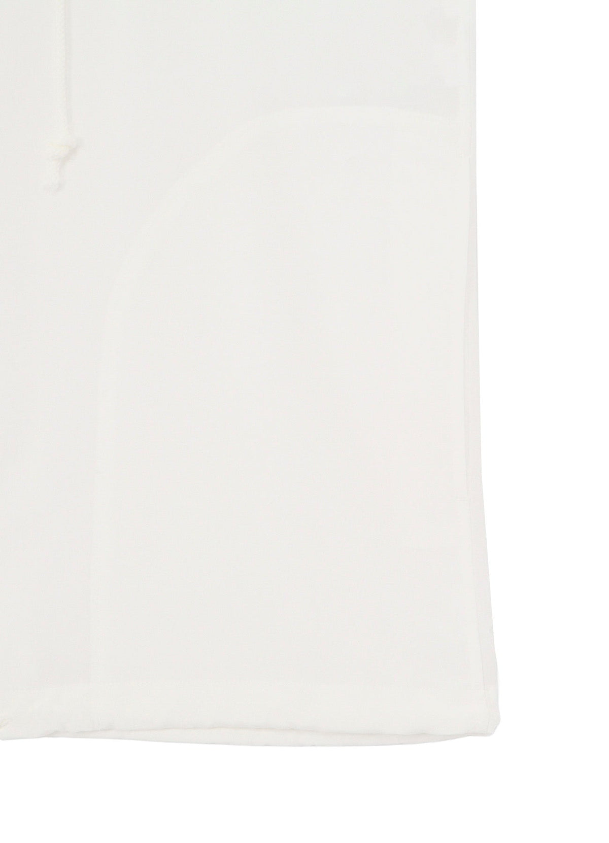 TA TUXEDO/WHITE FOODED BLOUSE