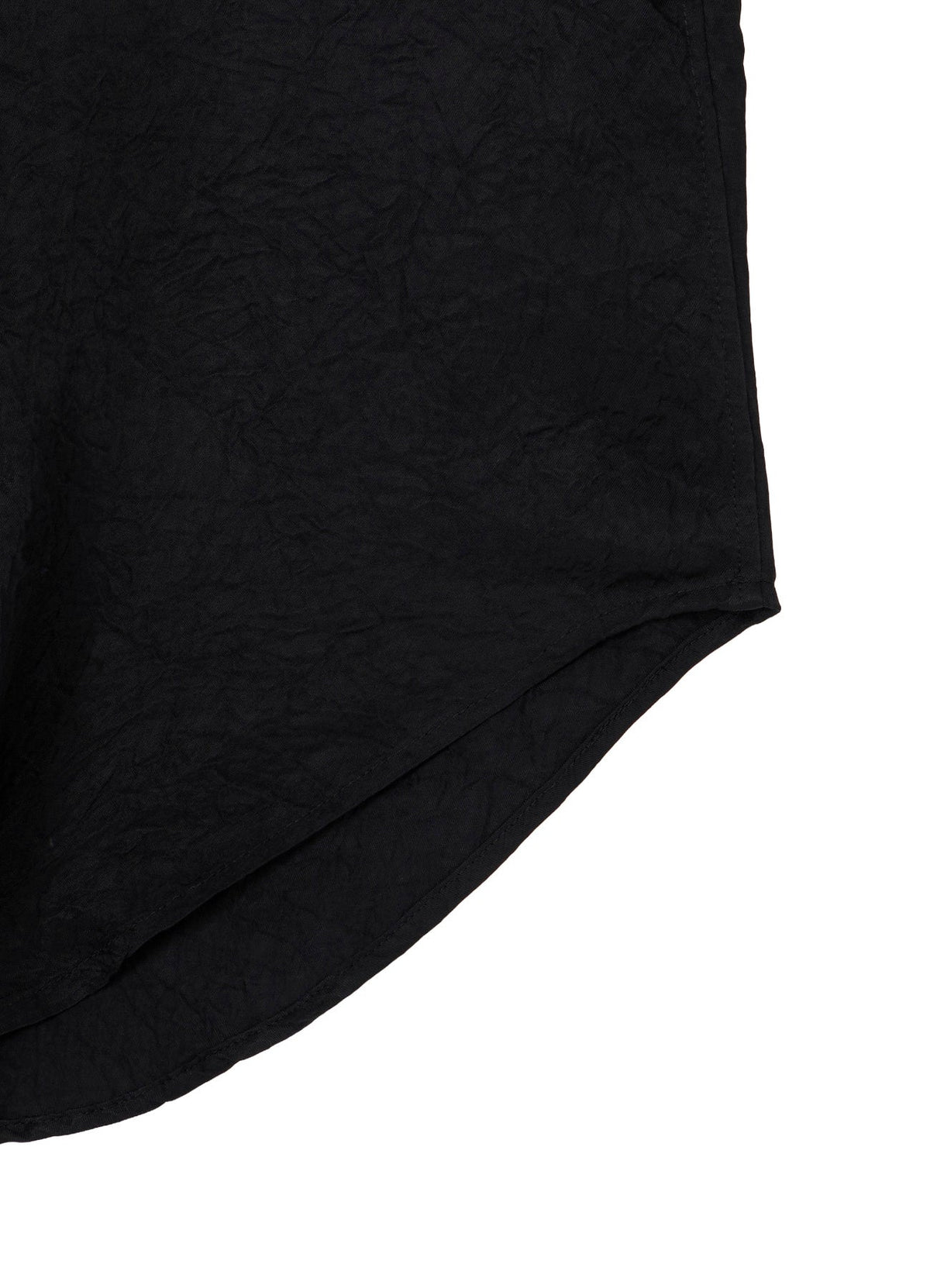 TRIACETATE TWILL DOUBLE COLLAR BLOUSE