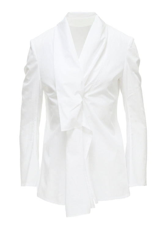 BROAD STOLE DETAIL BLOUSE