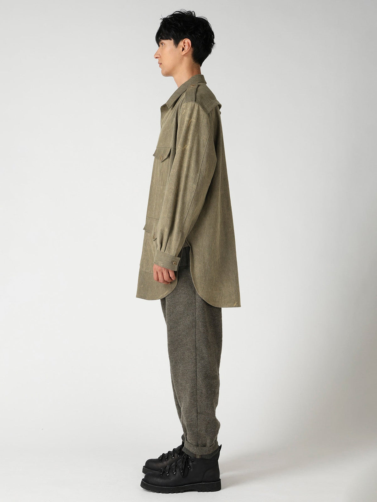 8OZ CHEMICAL BREACH SHOULDER EPAULET WORK BLOUSE
