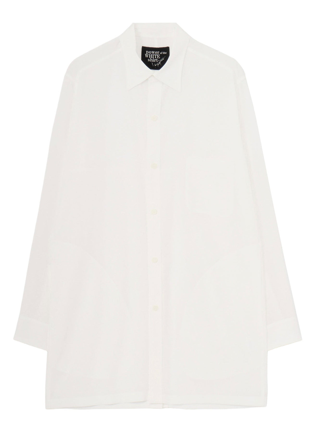 TA TUXEDO/WHITE OPEN-BACK BLOUSE