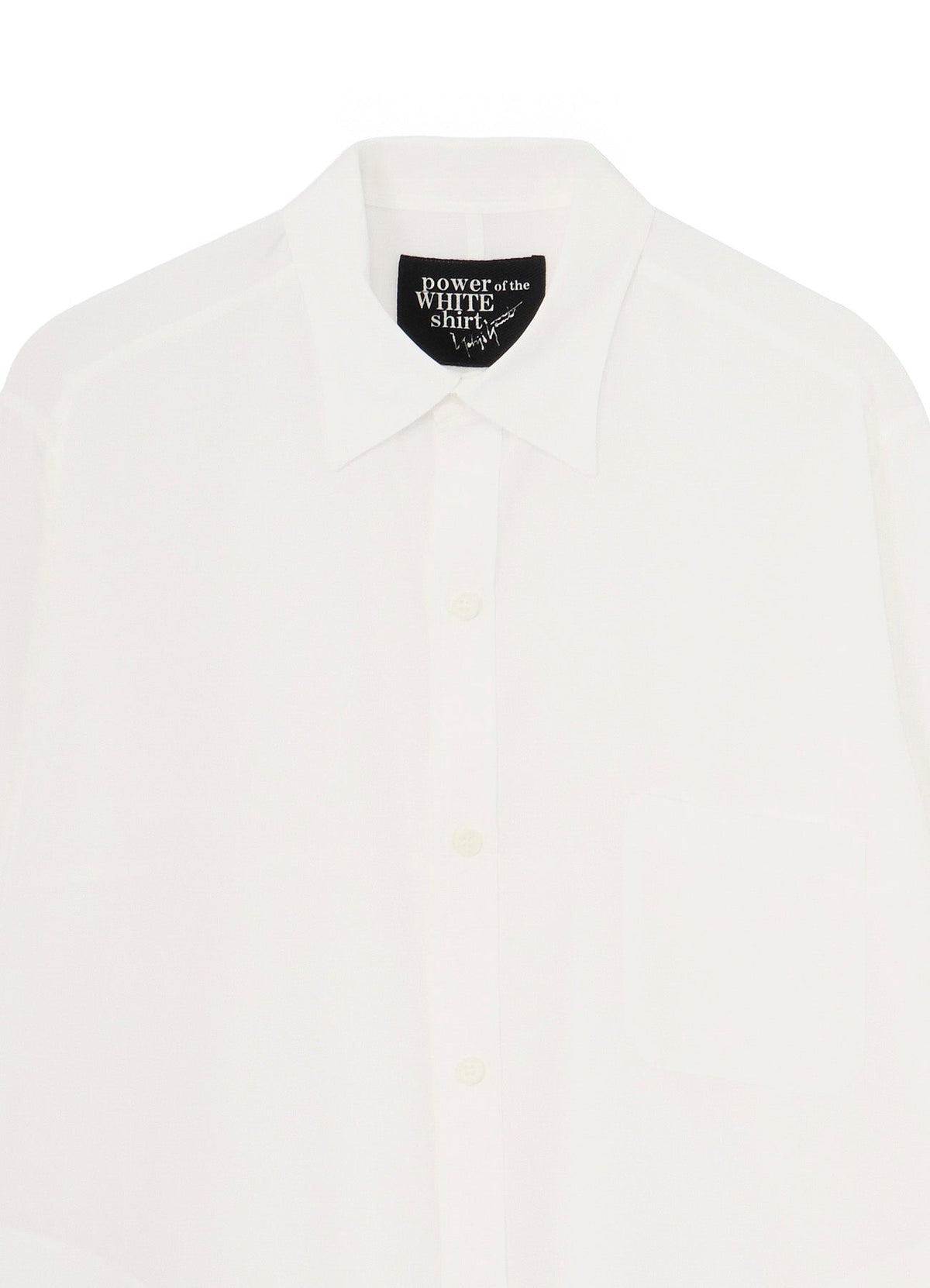 TA TUXEDO/WHITE OPEN-BACK BLOUSE