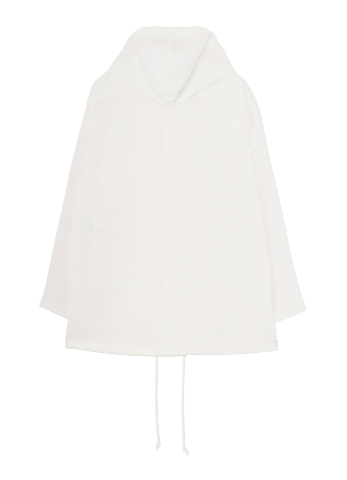 TA TUXEDO/WHITE FOODED BLOUSE
