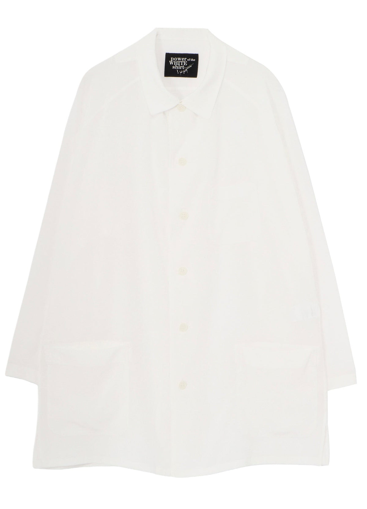 TA TUXEDO/WHITE OPEN COLLAR BLOUSE