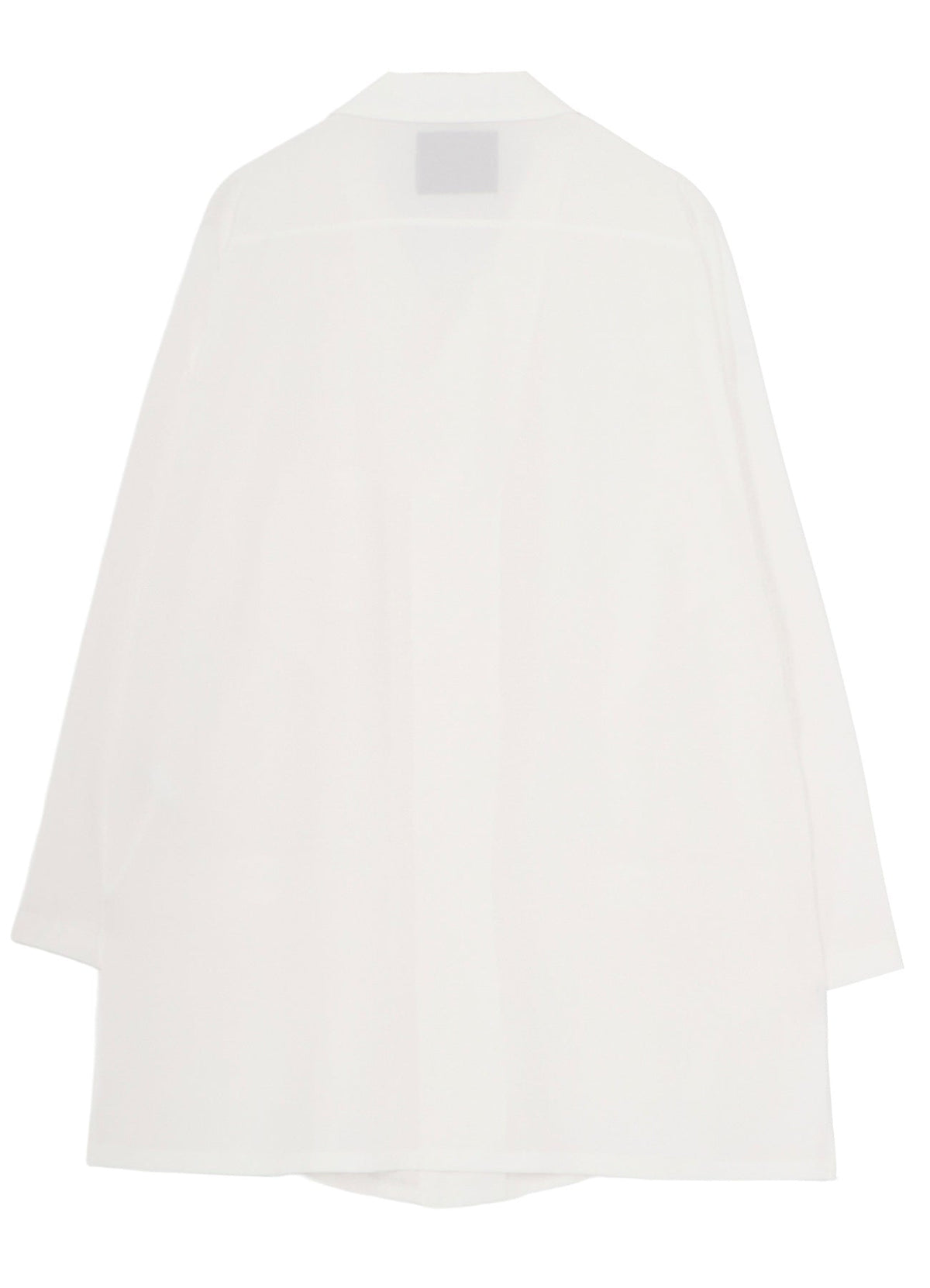TA TUXEDO/WHITE OPEN COLLAR BLOUSE