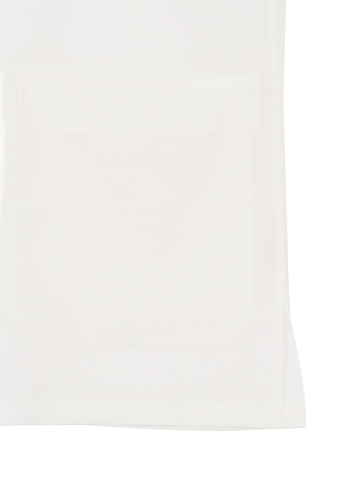 TA TUXEDO/WHITE OPEN COLLAR BLOUSE