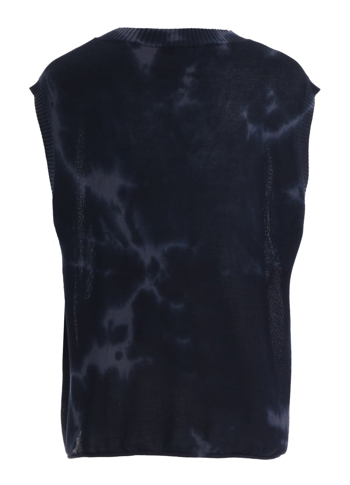 CHUSEN-DYED COMPACT TWIST VEST
