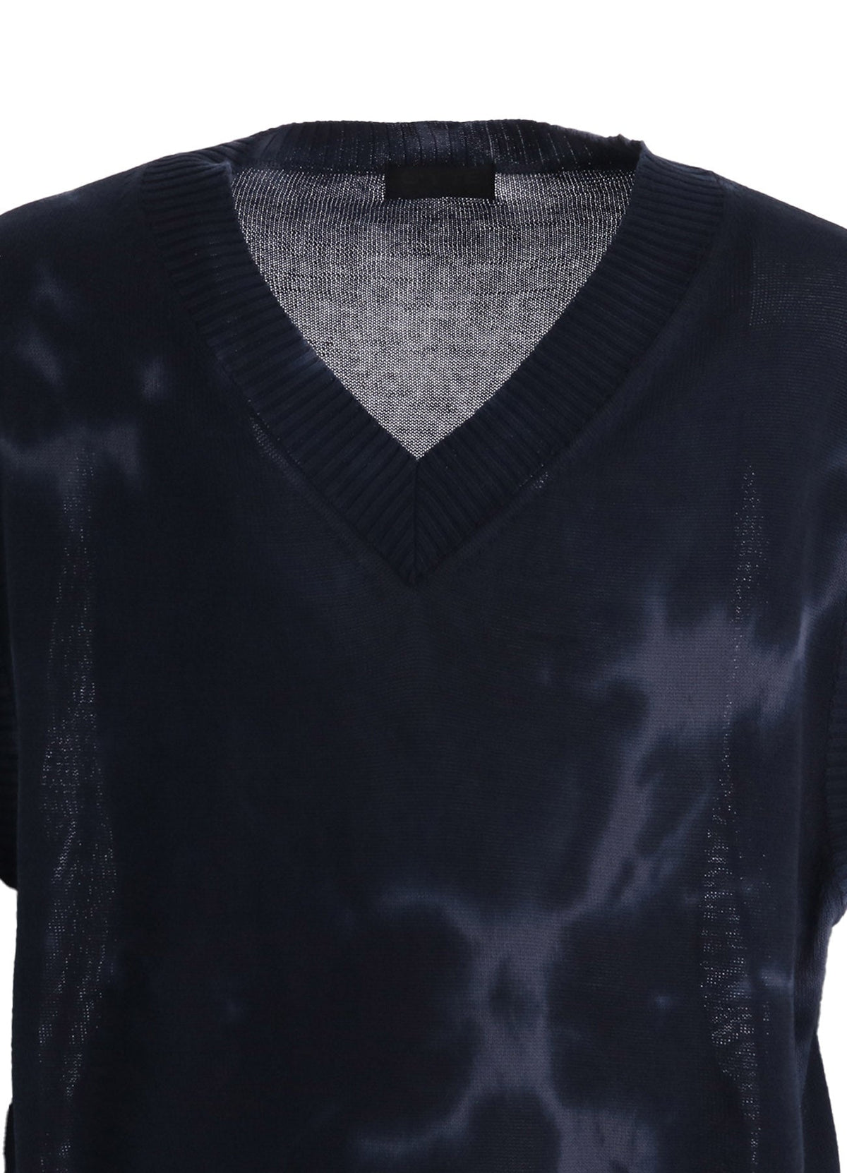 CHUSEN-DYED COMPACT TWIST VEST