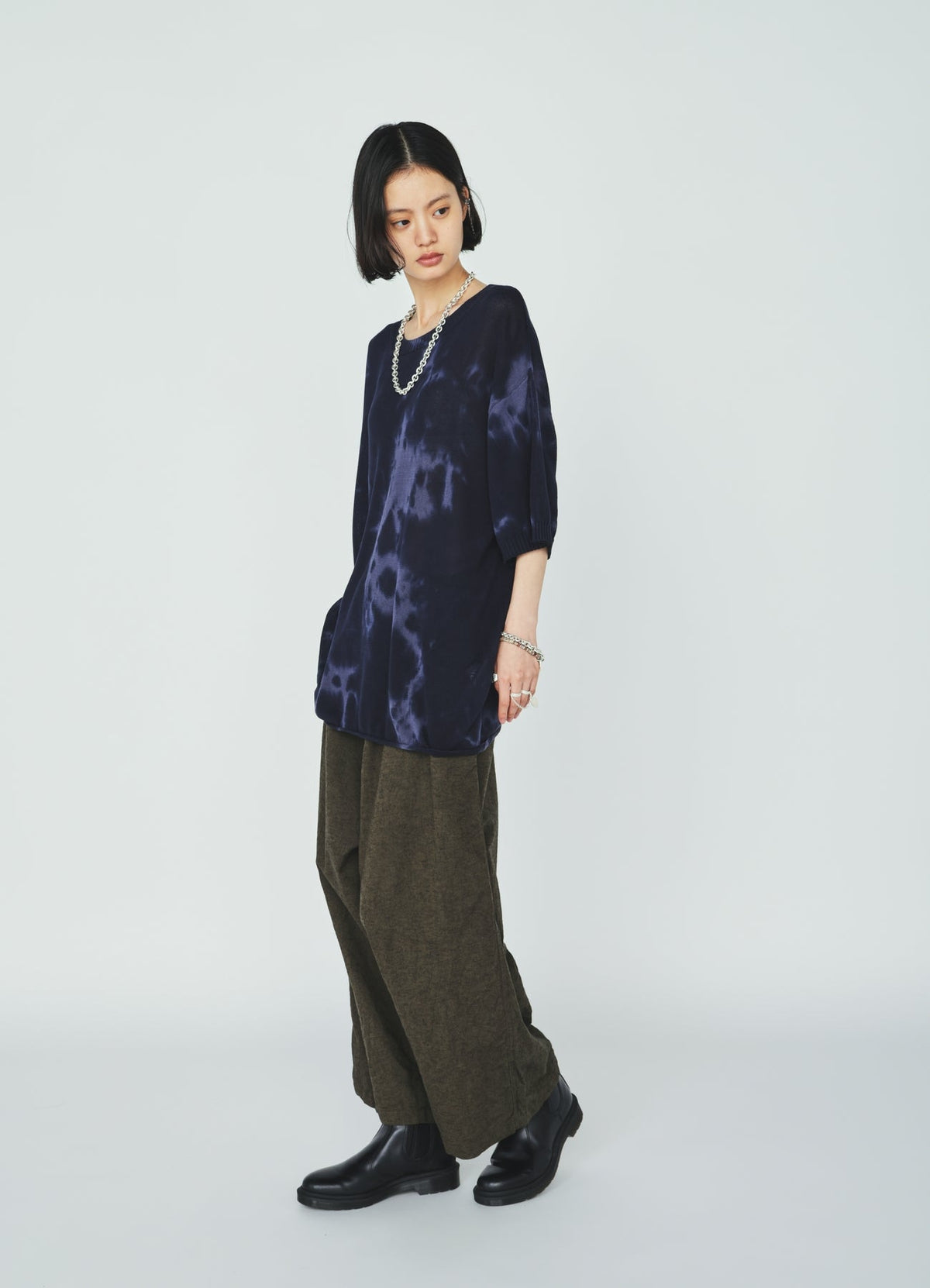 CHUSEN-DYED COMPACT TWIST PULLOVER