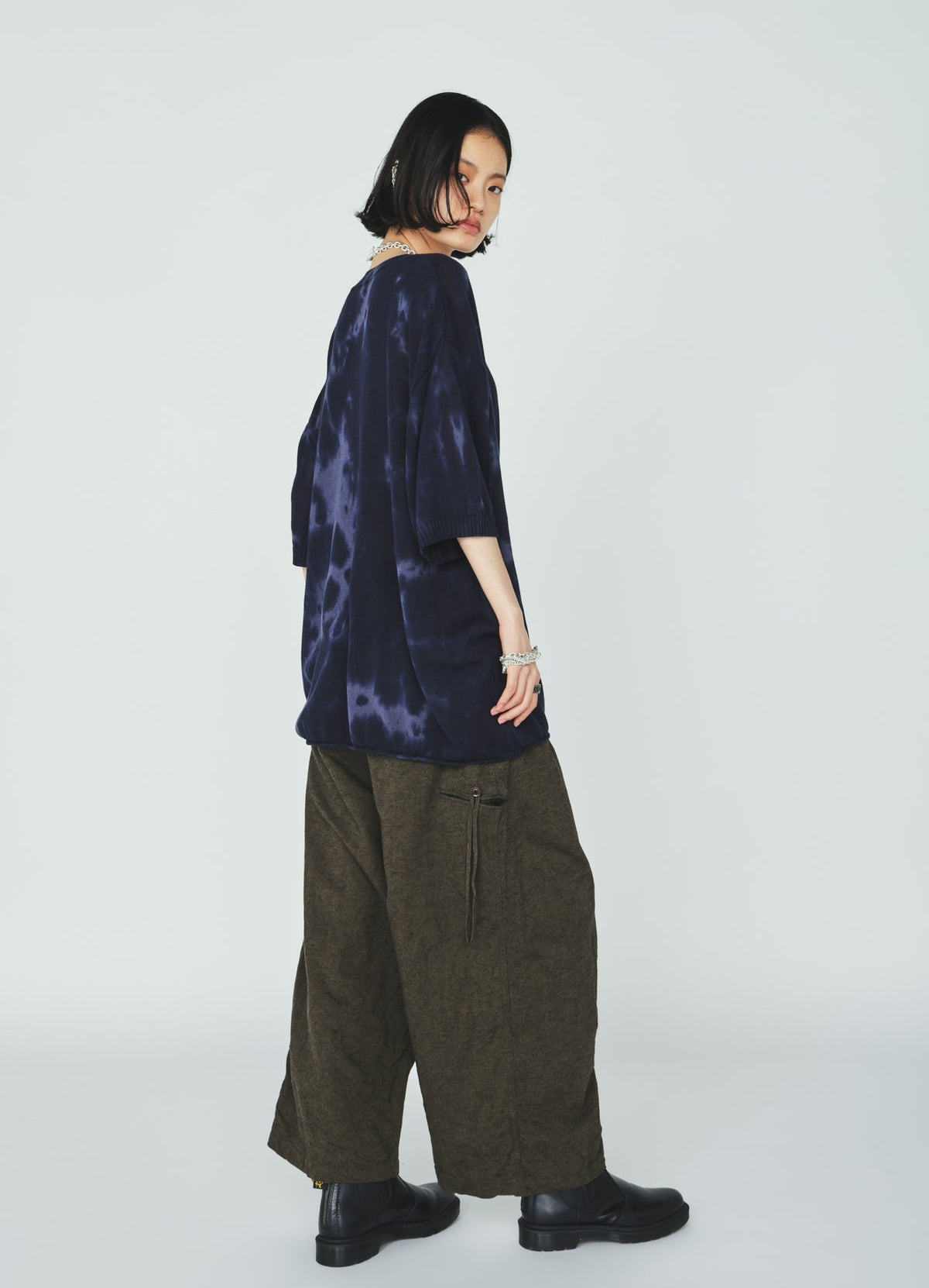 CHUSEN-DYED COMPACT TWIST PULLOVER