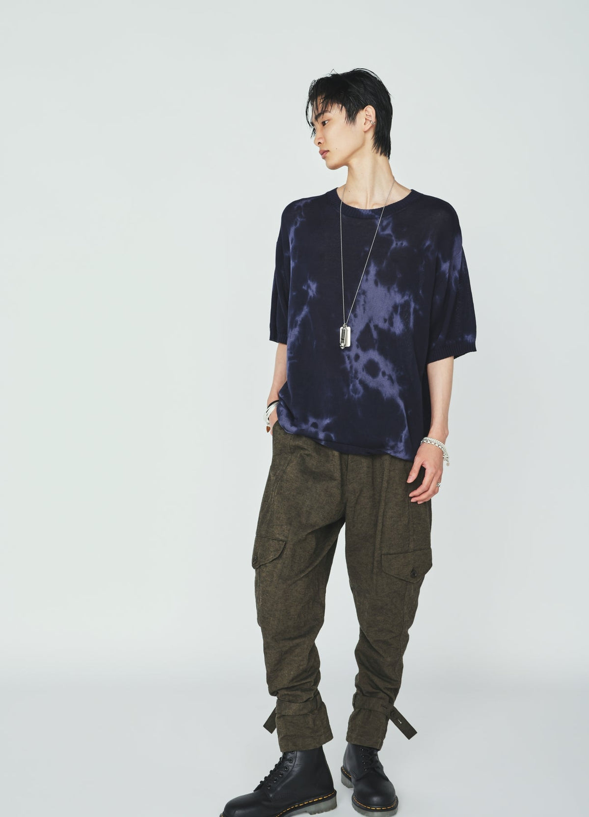 CHUSEN-DYED COMPACT TWIST PULLOVER