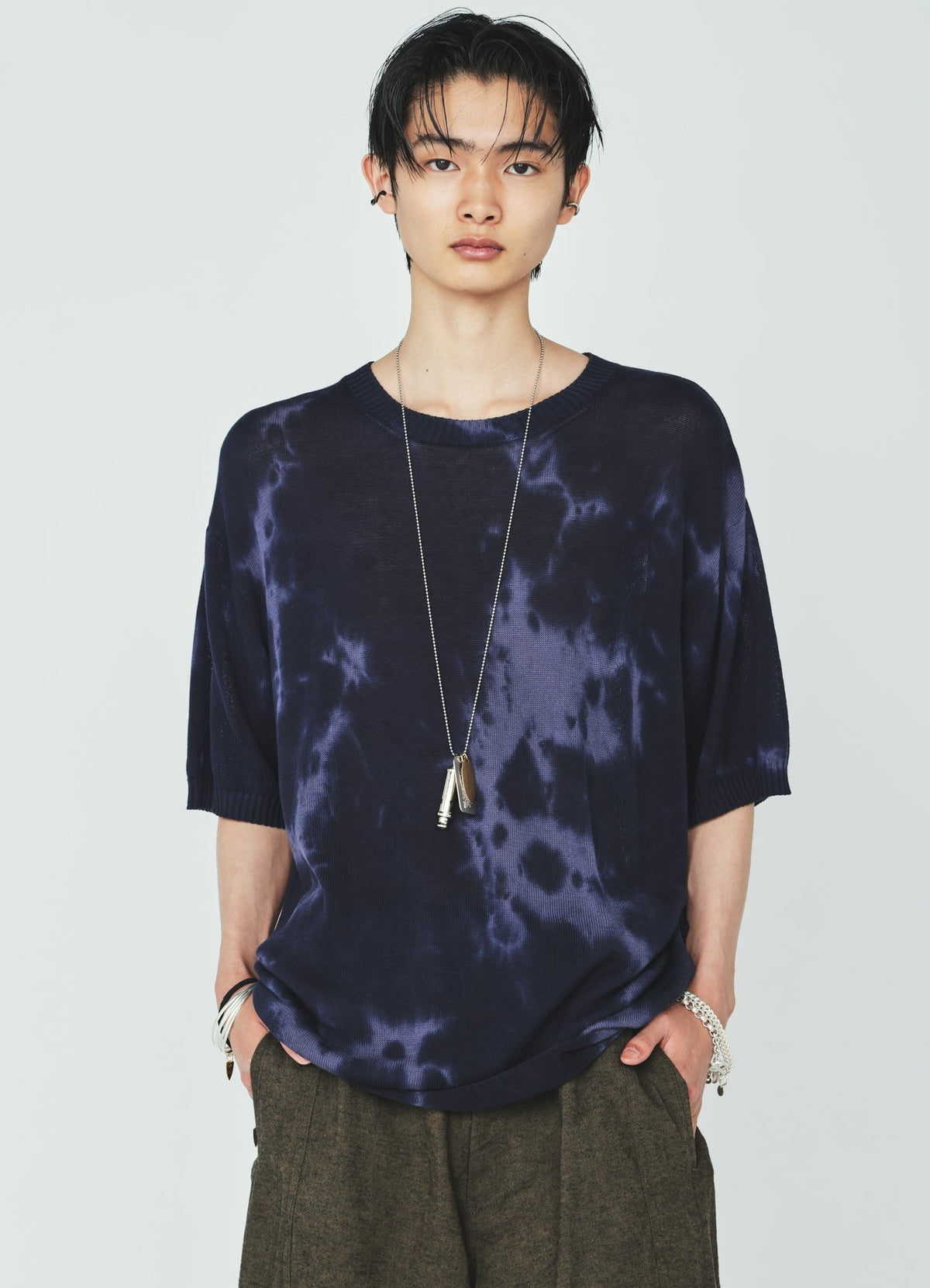 CHUSEN-DYED COMPACT TWIST PULLOVER