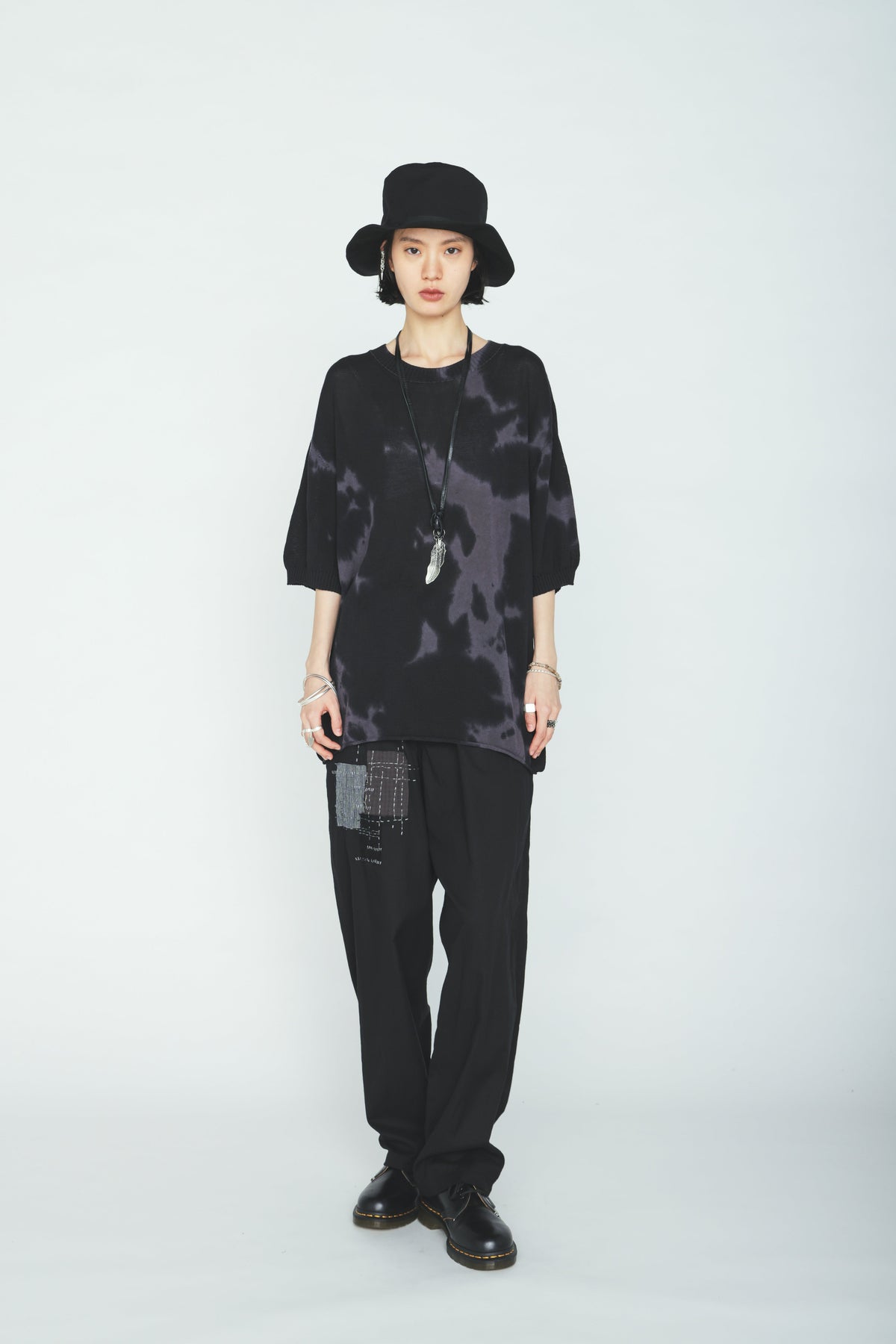 CHUSEN-DYED COMPACT TWIST PULLOVER