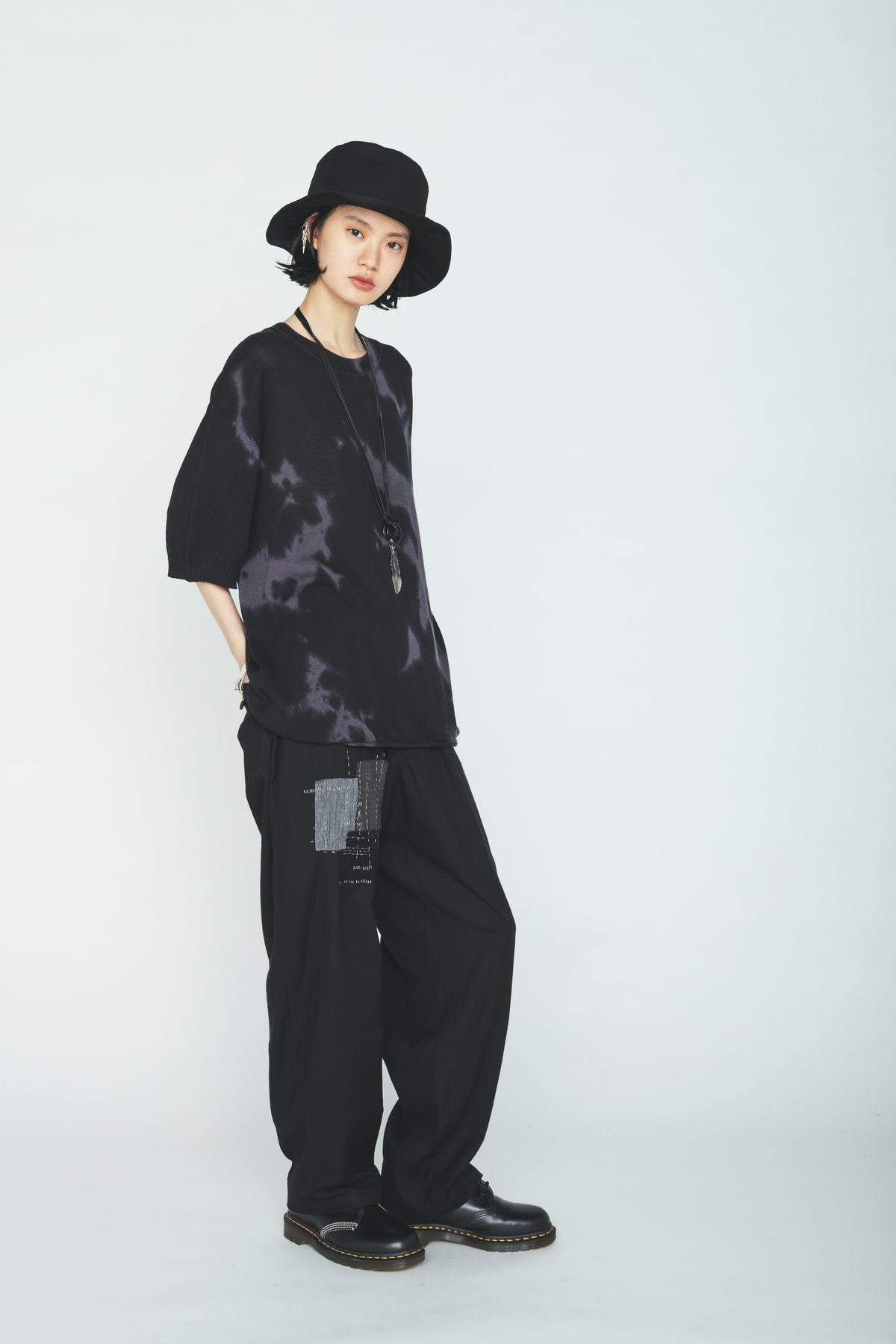 CHUSEN-DYED COMPACT TWIST PULLOVER