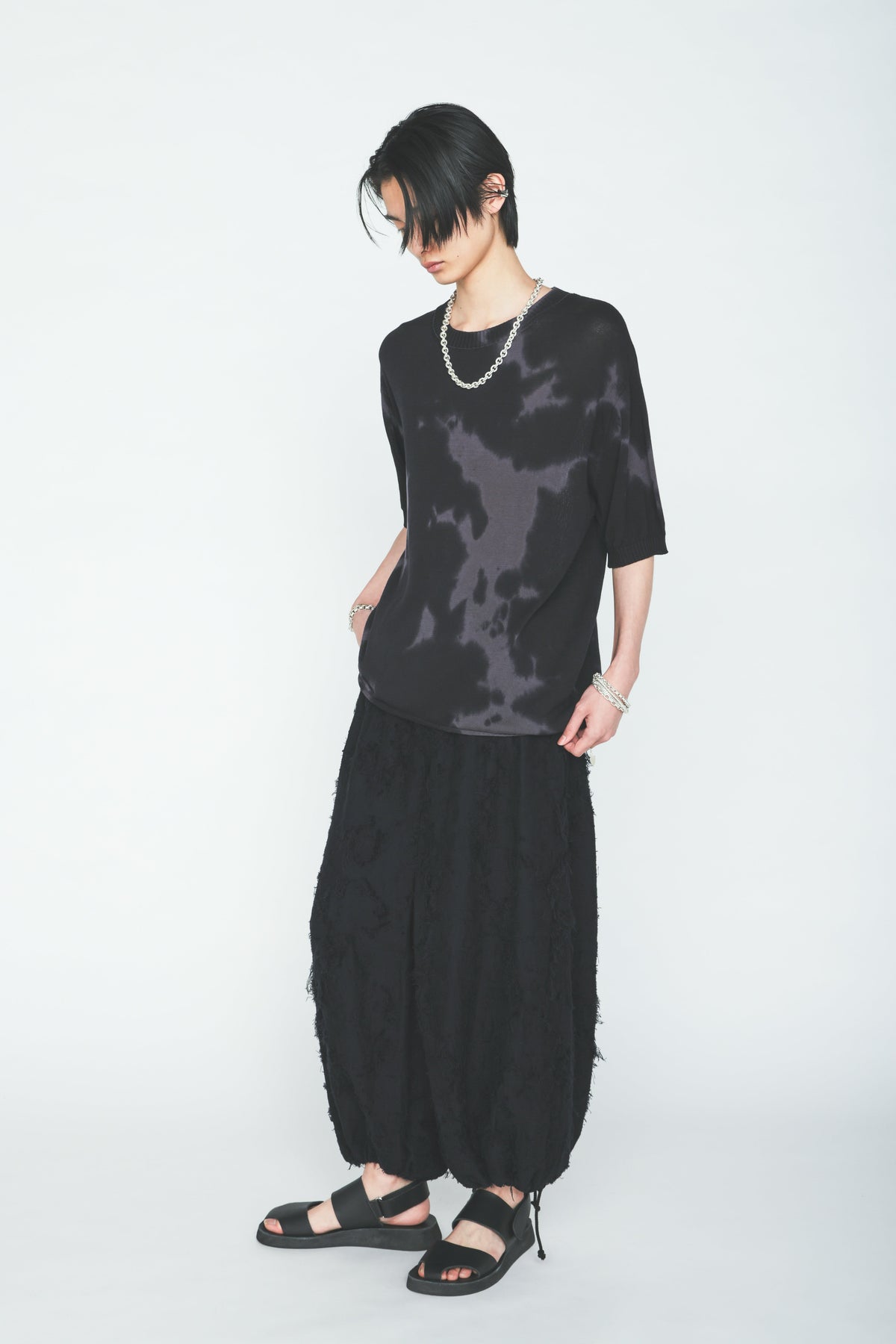 CHUSEN-DYED COMPACT TWIST PULLOVER