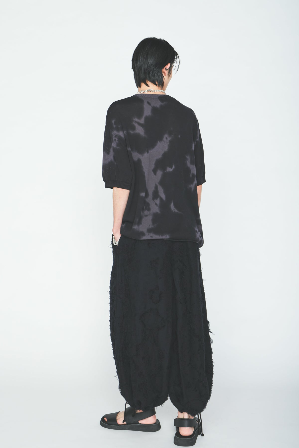 CHUSEN-DYED COMPACT TWIST PULLOVER