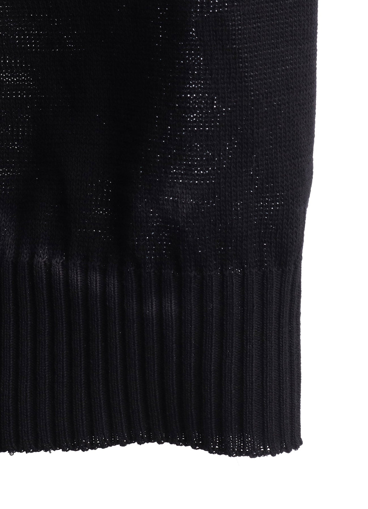 CHUSEN-DYED COMPACT TWIST POLO SHIRT