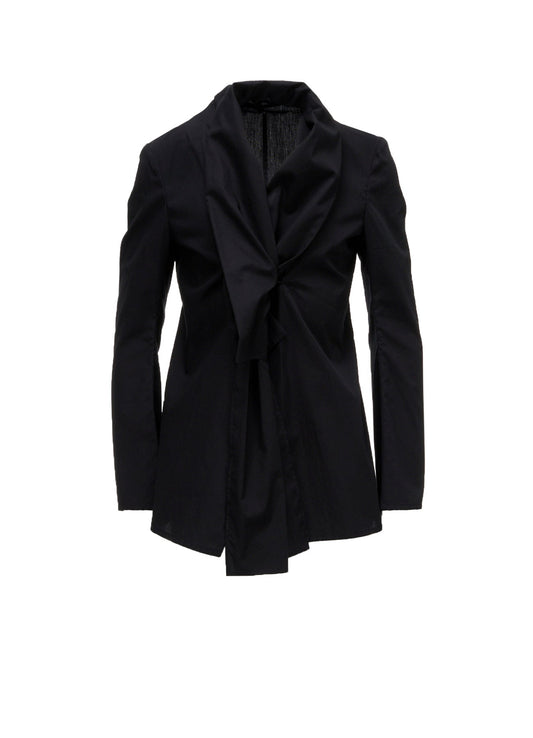 BROAD STOLE DETAIL BLOUSE