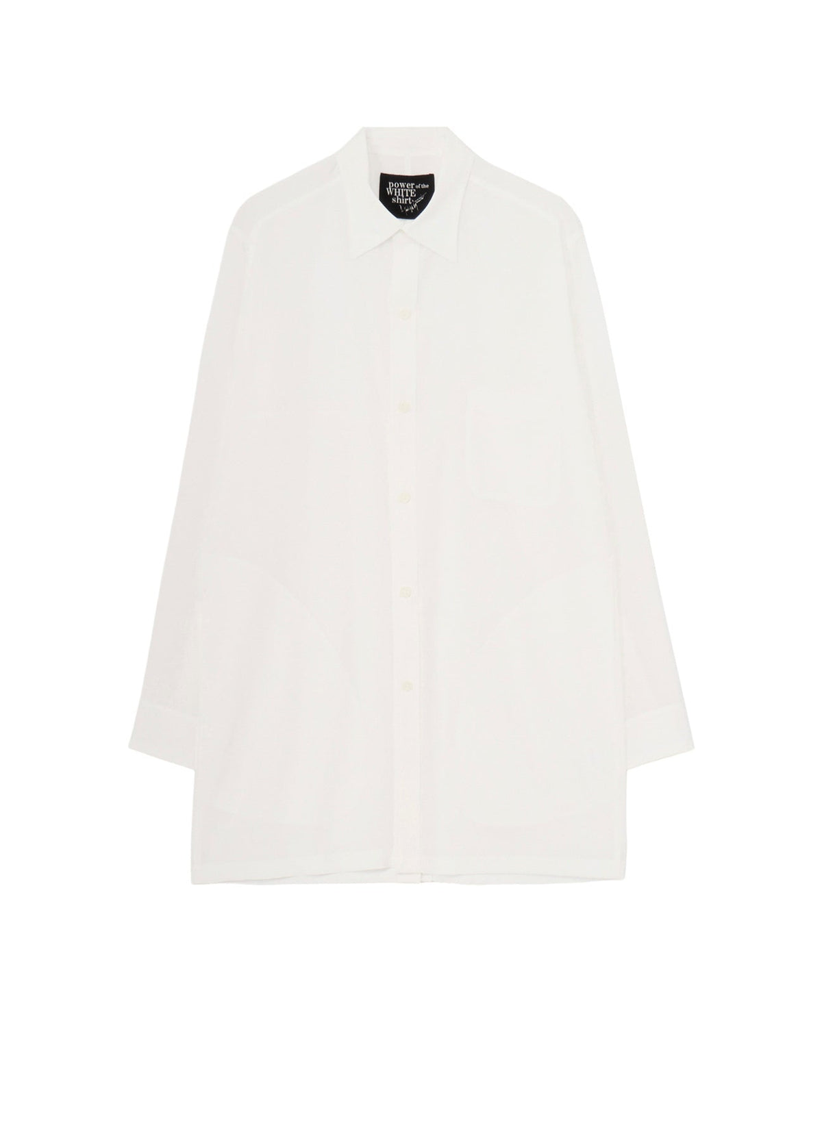TA TUXEDO/WHITE OPEN-BACK BLOUSE
