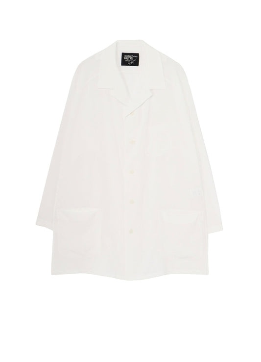 TA TUXEDO/WHITE OPEN COLLAR BLOUSE